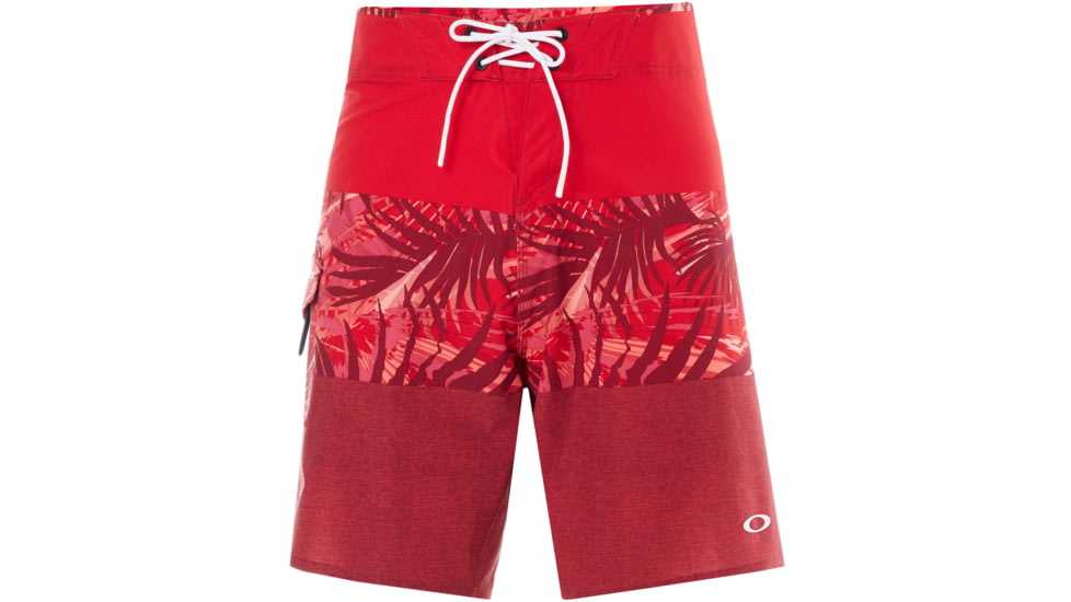 Oakley 18in Seamless Tropical Boardshort - Mens, Red Line, 34, 482408-465-34