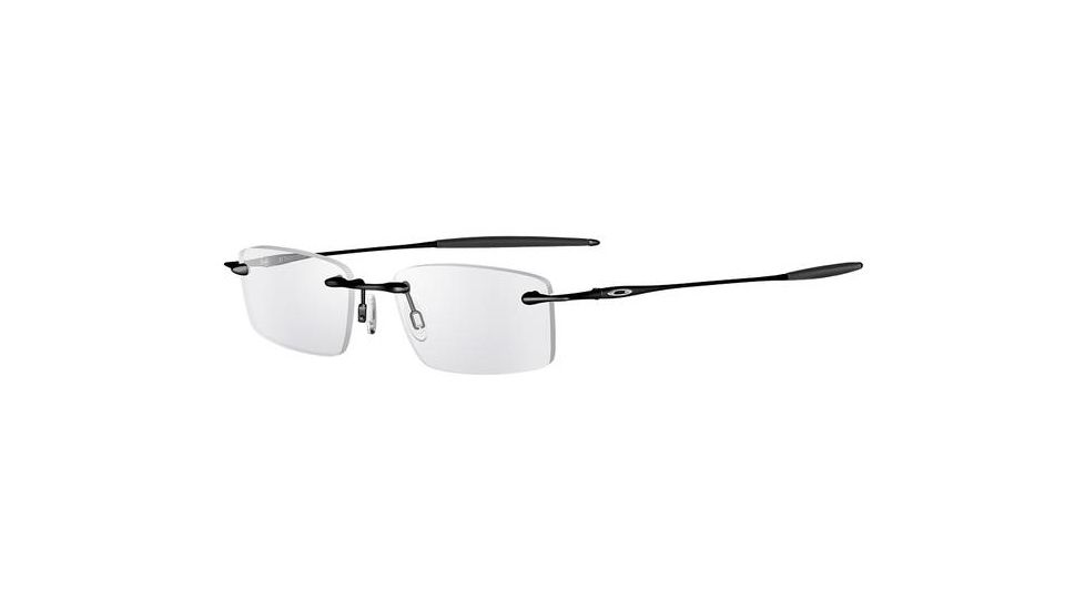 Oakley 31Thirteen 53mm Polished Black Men's Bifocal Progressive Prescription Glasses  OX3113-0153