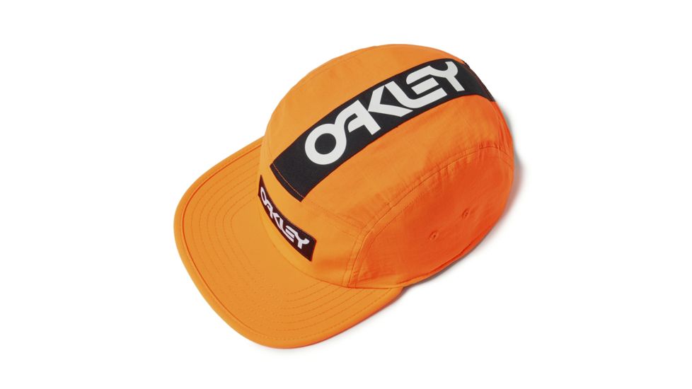 Oakley 5 Panel Frogskin Hat - Mens, Neon Orange, U, 911953-71G-71G-U