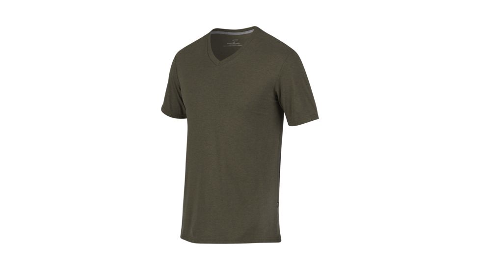 Oakley 50/50 Solid V Neck - Mens, Athletic Heather Grey, Extra Large 455949-24G-XL