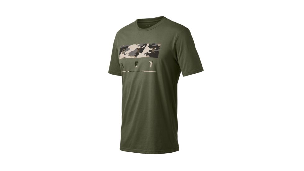 Oakley 50-Oakley Stack Camo - Mens, Dark Brush, Extra Large, 456387-86V-XL