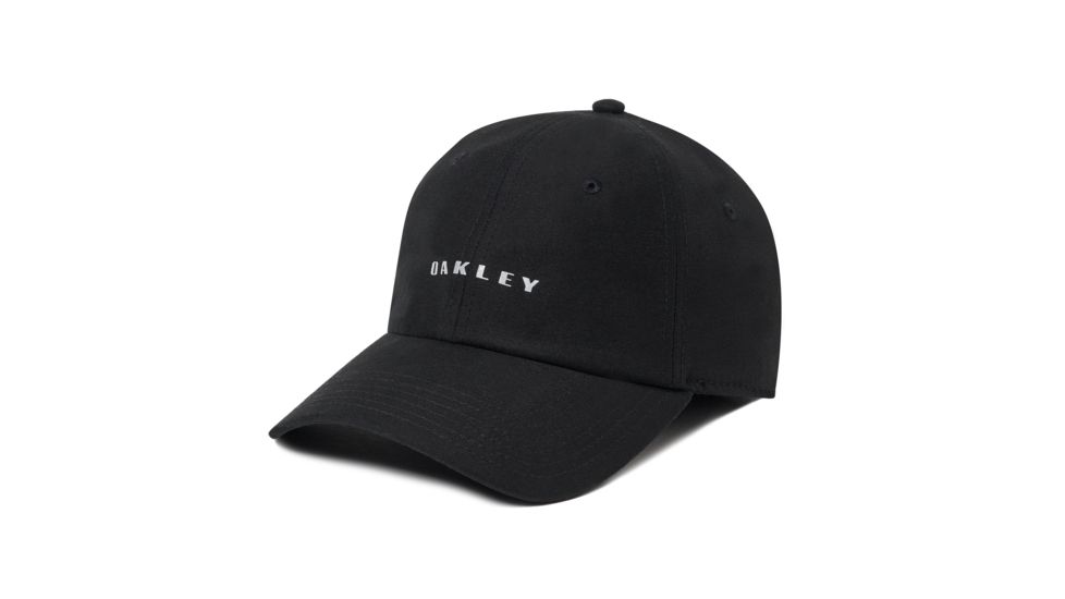 Oakley 6 Panel Reflective Hat - Mens, Blackout, One Size, 912022-02E-U