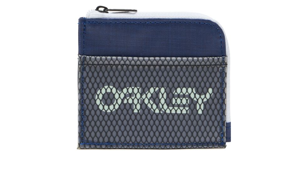 Oakley 90'S Zip Small Wallet - Mens, Dark Blue, One Size 95155-609-U