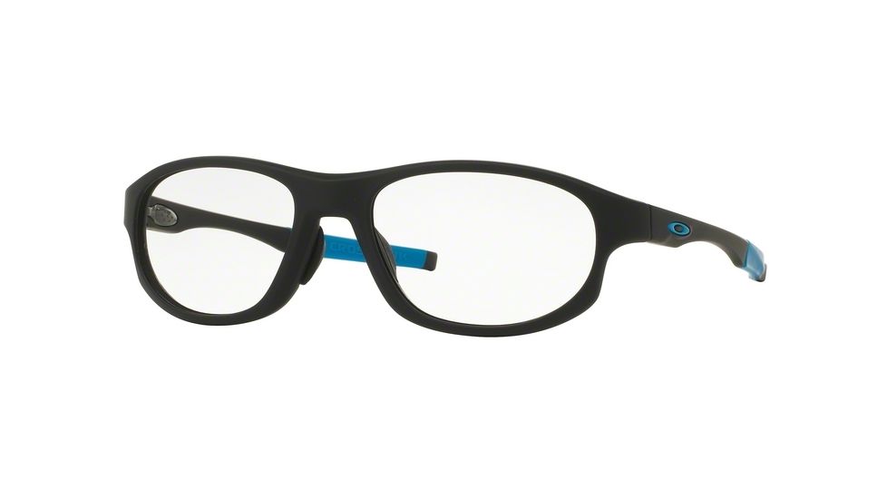 Oakley A CROSSLINK STRIKE OX8067 Single Vision Prescription Eyeglasses 806701-56 - Satin Black Frame