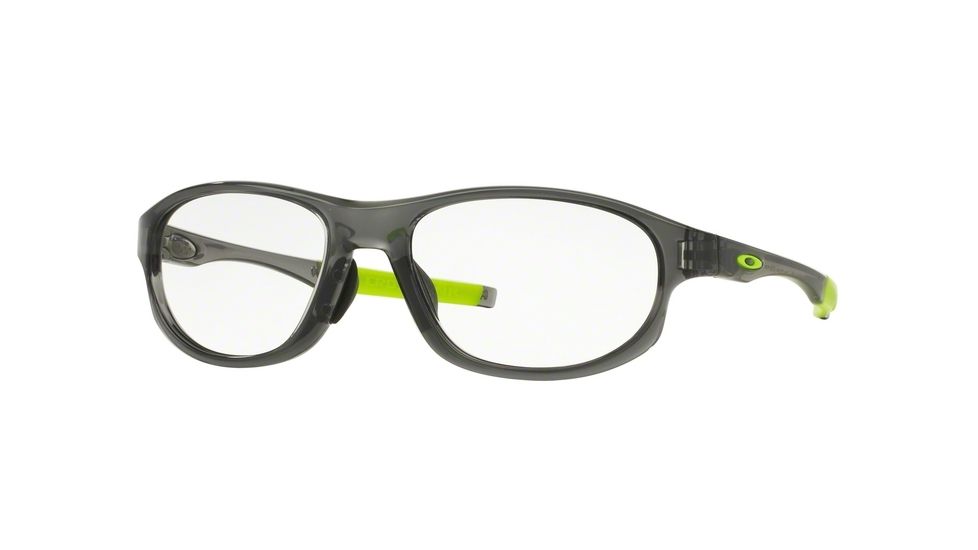 Oakley A CROSSLINK STRIKE OX8067 Single Vision Prescription Eyeglasses 806702-56 - Grey Smoke Frame