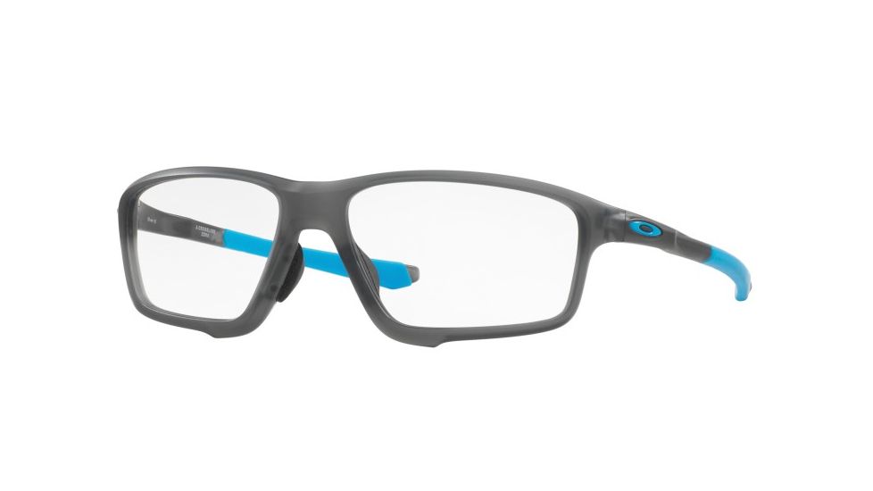 Oakley A CROSSLINK ZERO OX8080 Eyeglass Frames 808001-58 - Satin Grey Smoke Frame