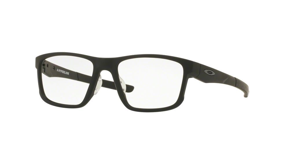 Oakley A HYPERLINK OX8051 Eyeglass Frames 805101-54 - Satin Black Frame