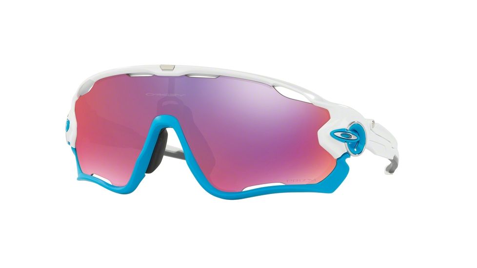 Oakley JAWBREAKER A OO9270 Single Vision Prescription Sunglasses OO9270-927018-31 - Lens Diameter 131 mm, Lens Diameter 31 mm, Frame Color Polished White