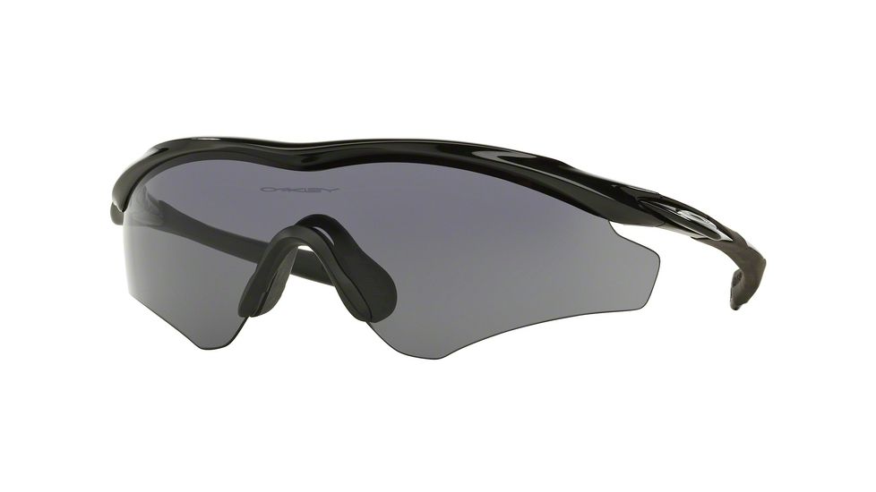 Oakley A M2 FRAME XL OO9345 Sunglasses 934501-45 - Polished Black Frame, Grey Lenses