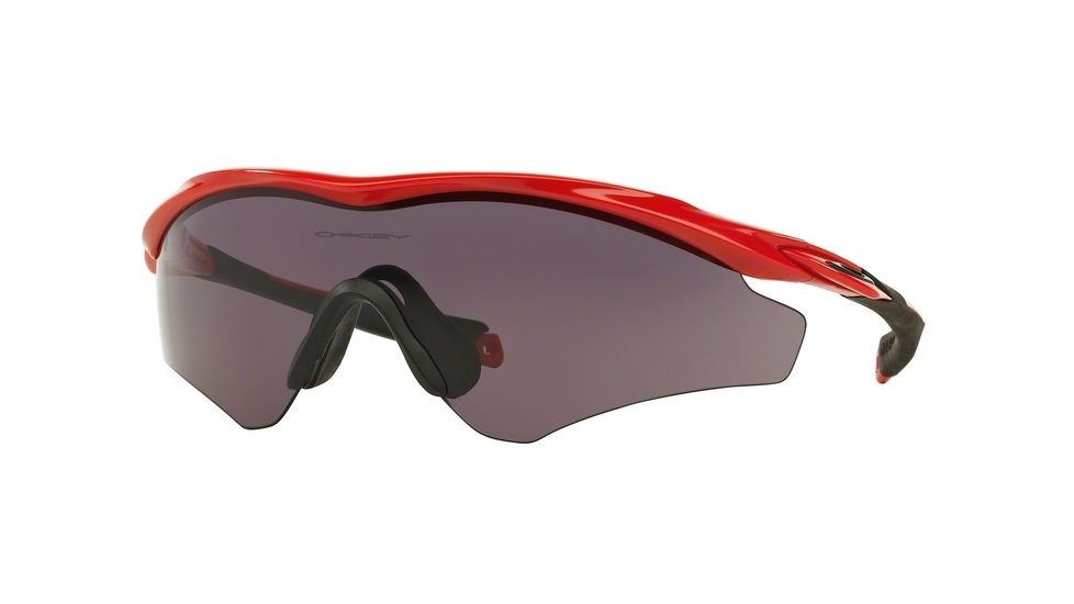 Oakley A M2 FRAME XL OO9345 Sunglasses 934502-45 - Redline Frame, Warm Grey Lenses
