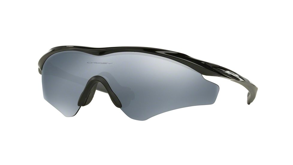 Oakley A M2 FRAME XL OO9345 Sunglasses 934505-45 - Polished Black Frame, Slate Iridium Lenses