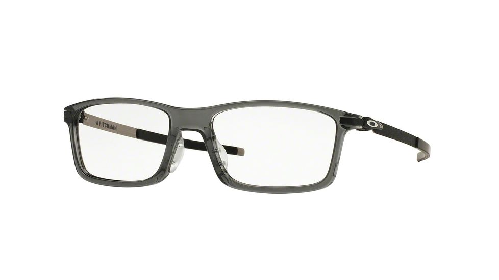 Oakley A PITCHMAN OX8096 Eyeglass Frames 809606-55 - Grey Smoke Frame