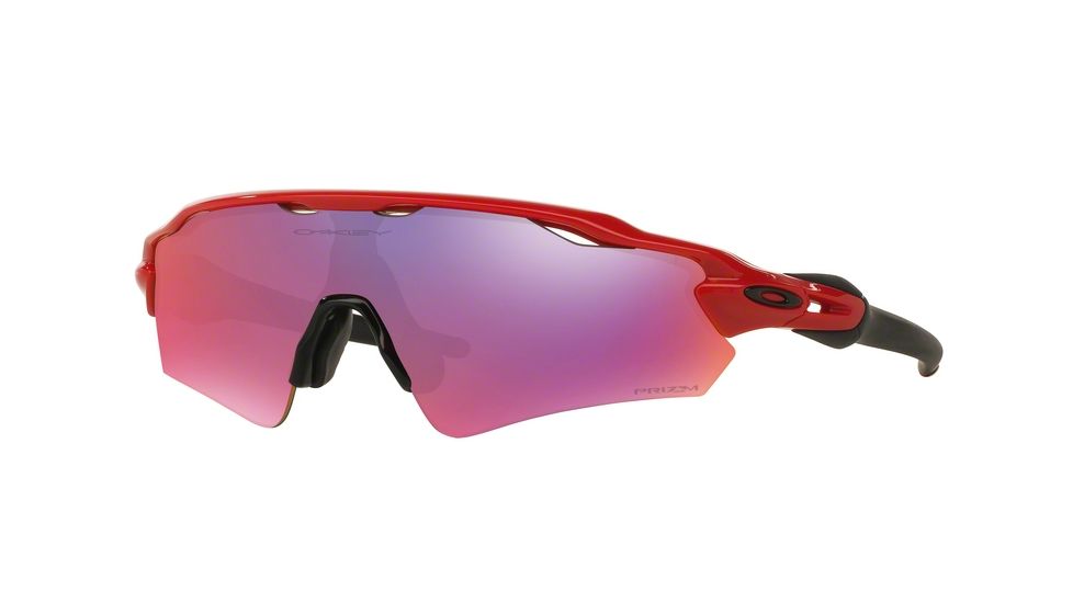Oakley RADAR EV PATH A OO9275 Single Vision Prescription Sunglasses OO9275-927513-35 - Lens Diameter 135 mm, Lens Diameter 35 mm, Frame Color Redline