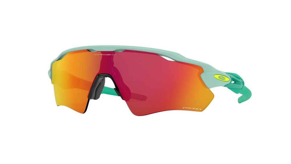 Oakley RADAR EV PATH A OO9275 Single Vision Prescription Sunglasses, 135mm, Arctic Surf, OO9275-927525-35-SV