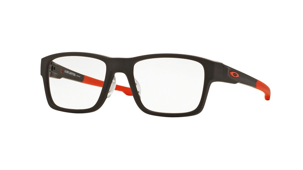 Oakley A SPLINTER OX8095 Eyeglass Frames 809505-54 - Satin Flint Frame