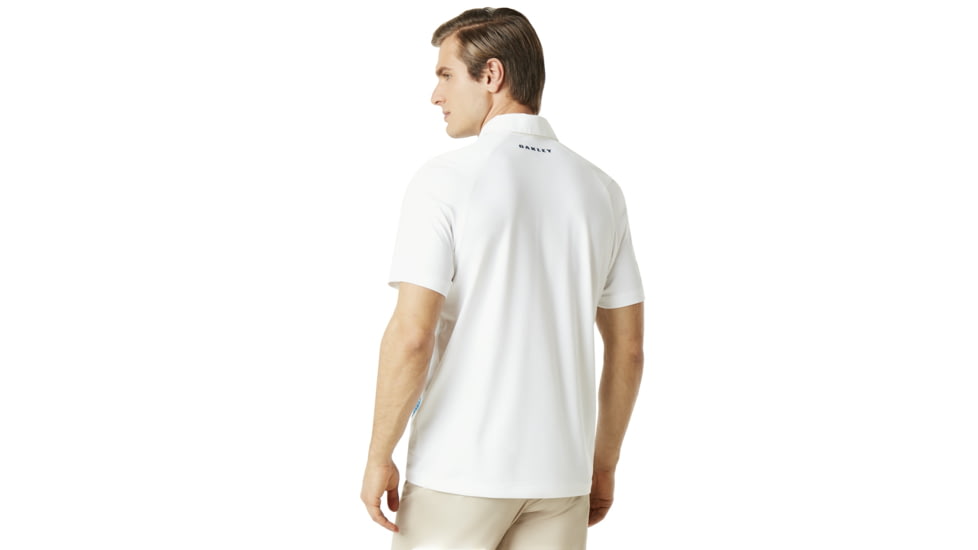 Oakley Ace Golf Polo Short Sleeve - Mens, White, Extra Small 434311-100-XS