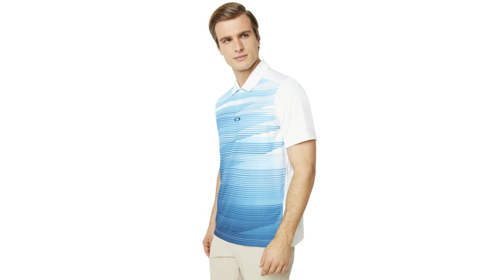 Oakley Ace Golf Polo Short Sleeve - Mens, White, Extra Small 434311-100-XS