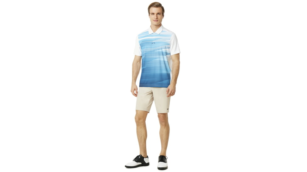 Oakley Ace Golf Polo Short Sleeve - Mens, White, Extra Small 434311-100-XS