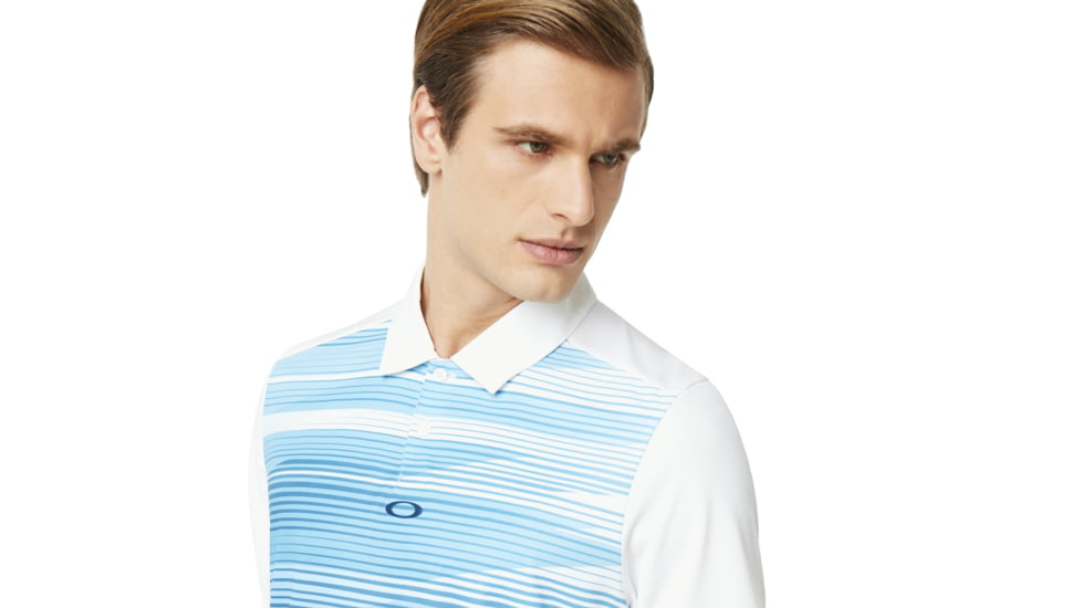 Oakley Ace Golf Polo Short Sleeve - Mens, White, Extra Small 434311-100-XS