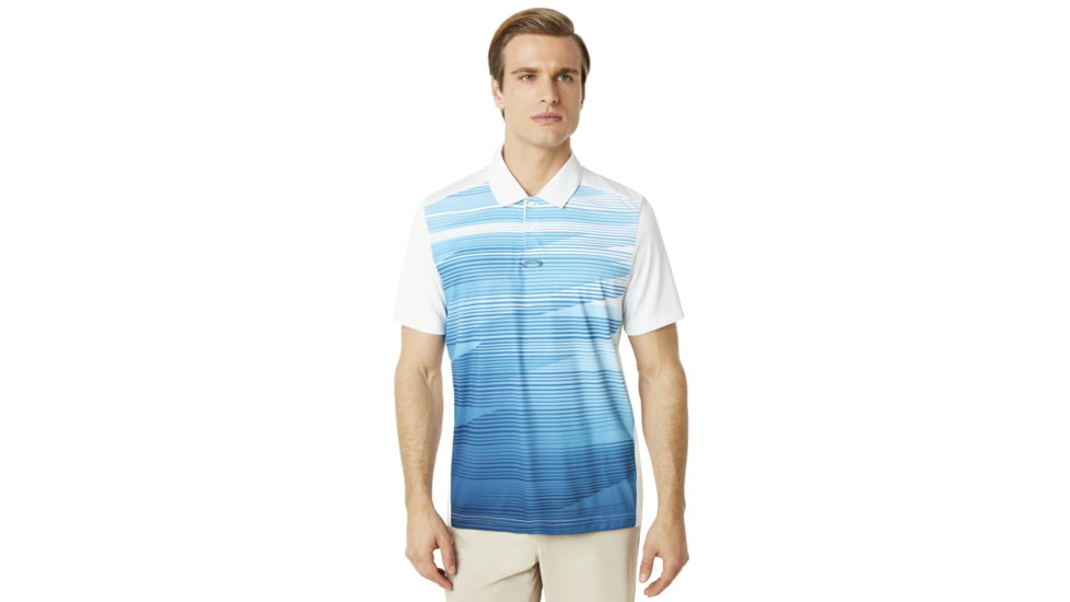 Oakley Ace Golf Polo Short Sleeve - Mens, White, Extra Small 434311-100-XS