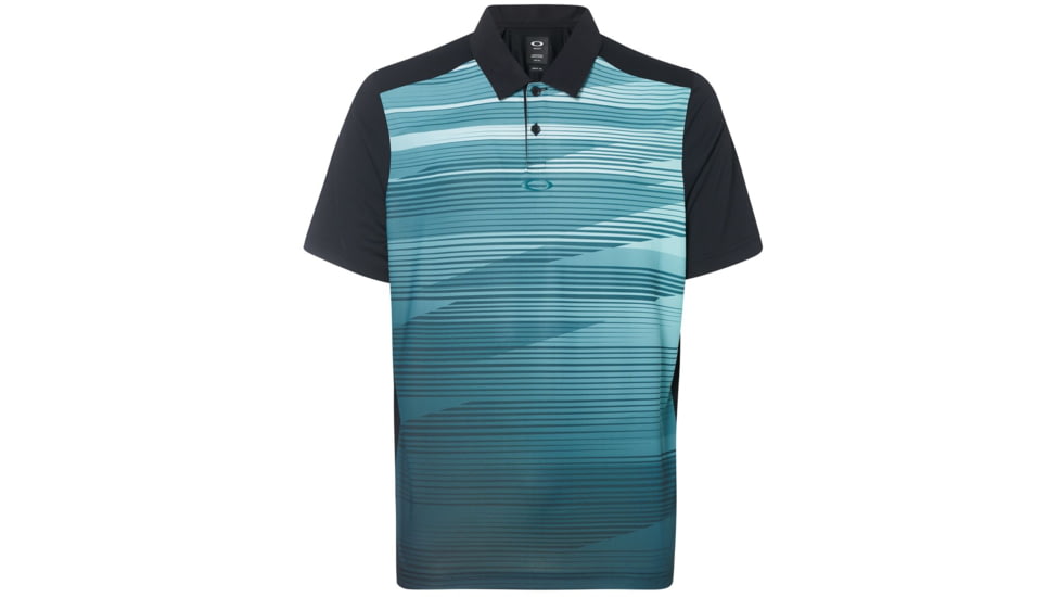 Oakley Ace Golf Polo Short Sleeve - Mens, Blackout, 3XL, 434311-02E-XXXL