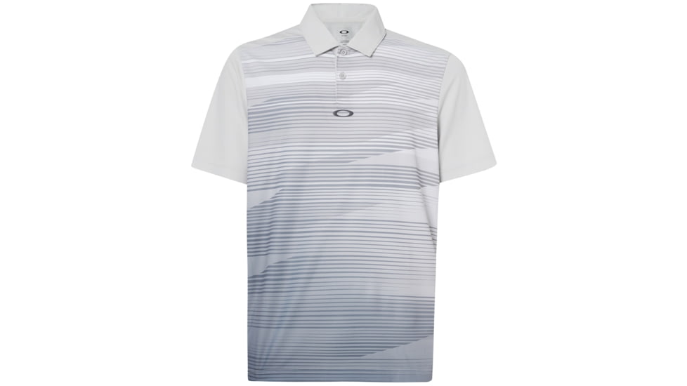 Oakley Ace Golf Polo Short Sleeve - Mens, Light Grey, Extra Small, 434311-202-XS