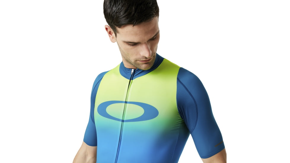 Oakley Aero Jersey - Mens, Blackout, Extra Small 434359-02E-XS