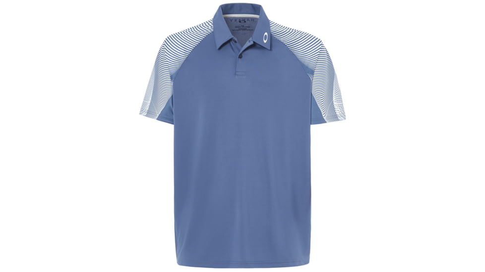 Oakley Aero Motion Sleeve Polo - Mens, Ensign Blue, Medium 434032-64W-M