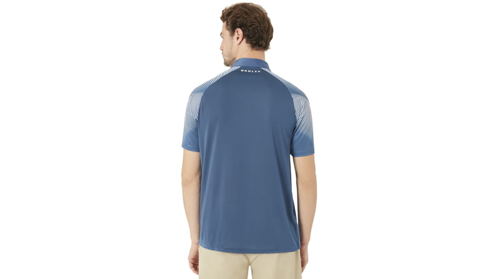 Oakley Aero Motion Sleeve Polo - Mens, Ensign Blue, Medium 434032-64W-M