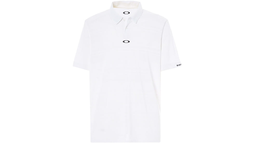 Oakley Aero Stripe Jacquard Polo - Mens, White, Small, 434034-100-S