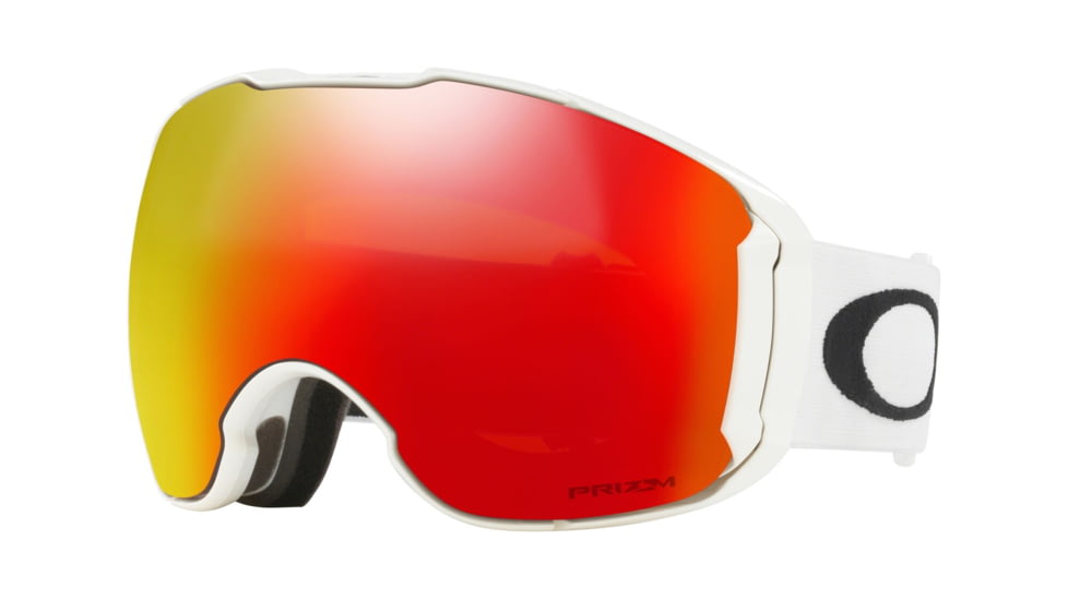 Oakley Airbrake XL, Prizm Torch Iridium/Prizm Rose, Polished White, OO7071-08