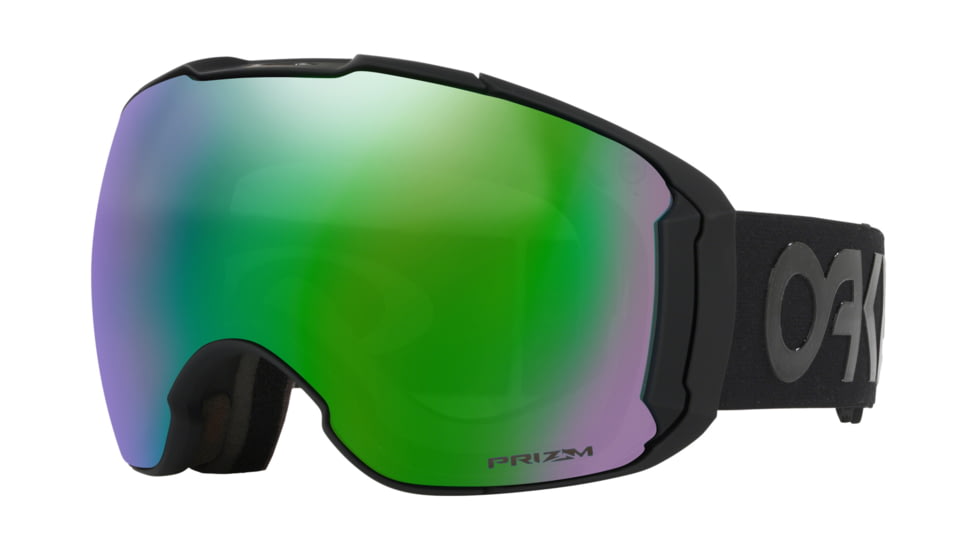 Oakley Airbrake XL Snow Goggle w/Prizm Jade Iridium &amp; Prizm Rose, Blackout, OO7071-03