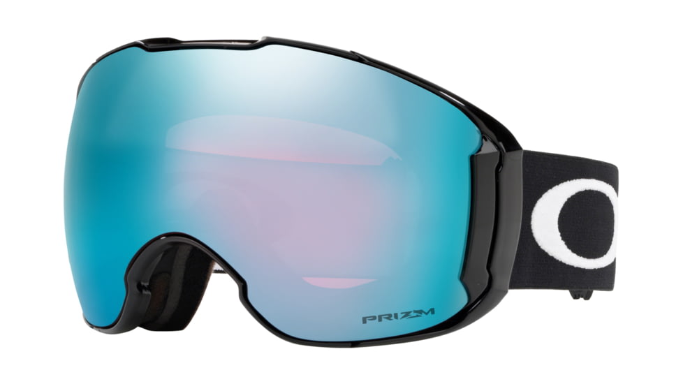 Oakley Airbrake XL Snow Goggle w/Prizm Sapphire &amp; Prizm HI Pink Iridium, Jet Black, OO7071-04