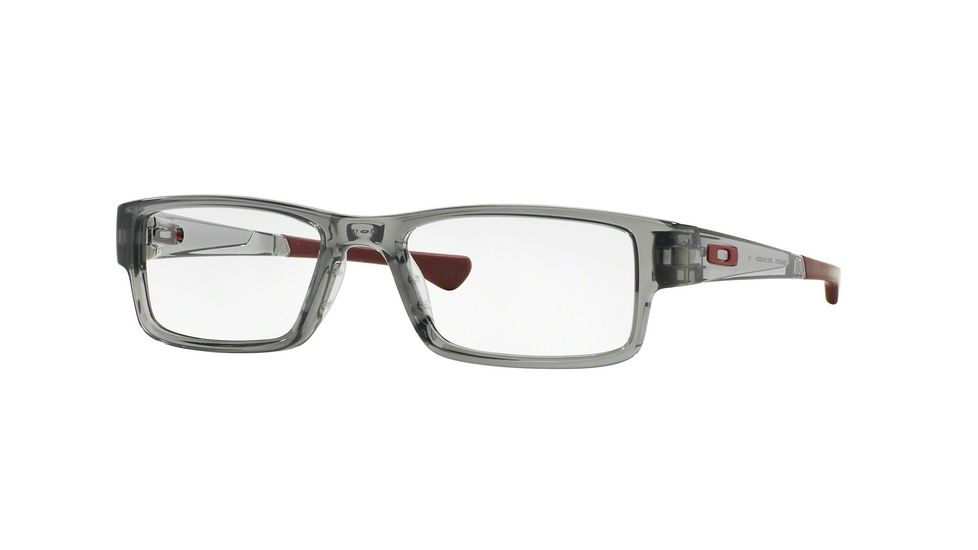 Oakley Airdrop Eyeglass Frames 804607-53 - Grey Shadow Frame, Clear Lenses