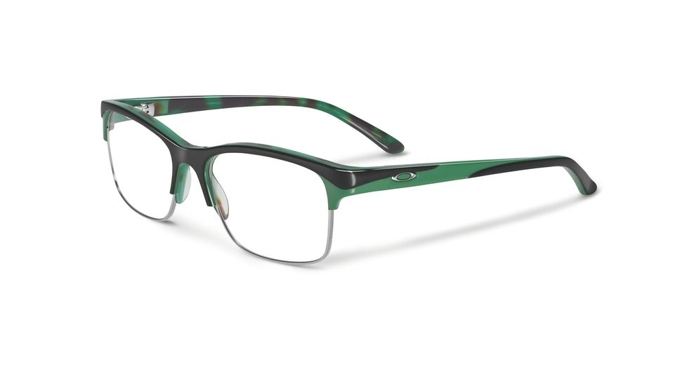 Oakley Allegation Eyeglasses 109005-52 - Green Tortoise Frame