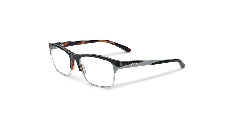 Oakley Allegation Eyeglasses, Black Tortoise, 53.7 mm OX1090-0152