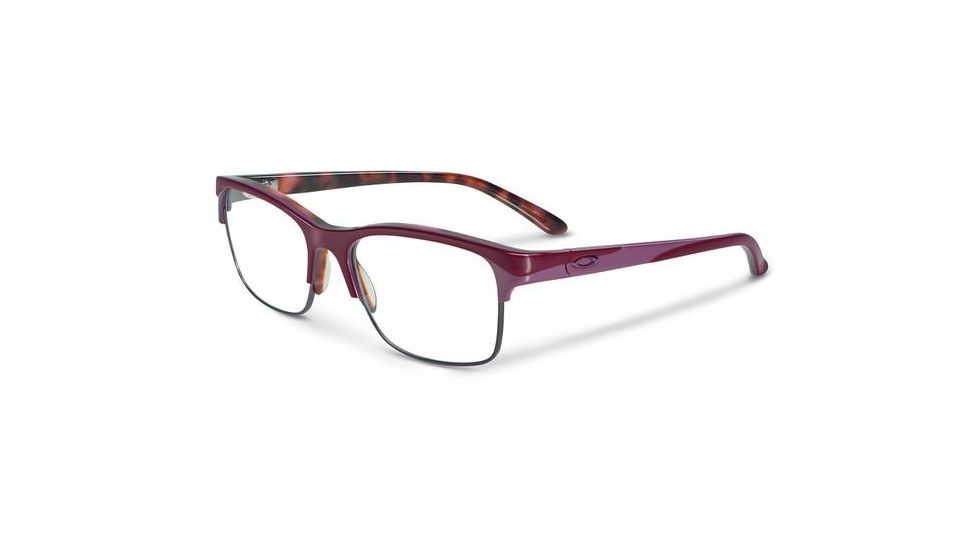 Oakley Allegation Eyeglasses, Pink Tortoise, 53.7 mm OX1090-0352