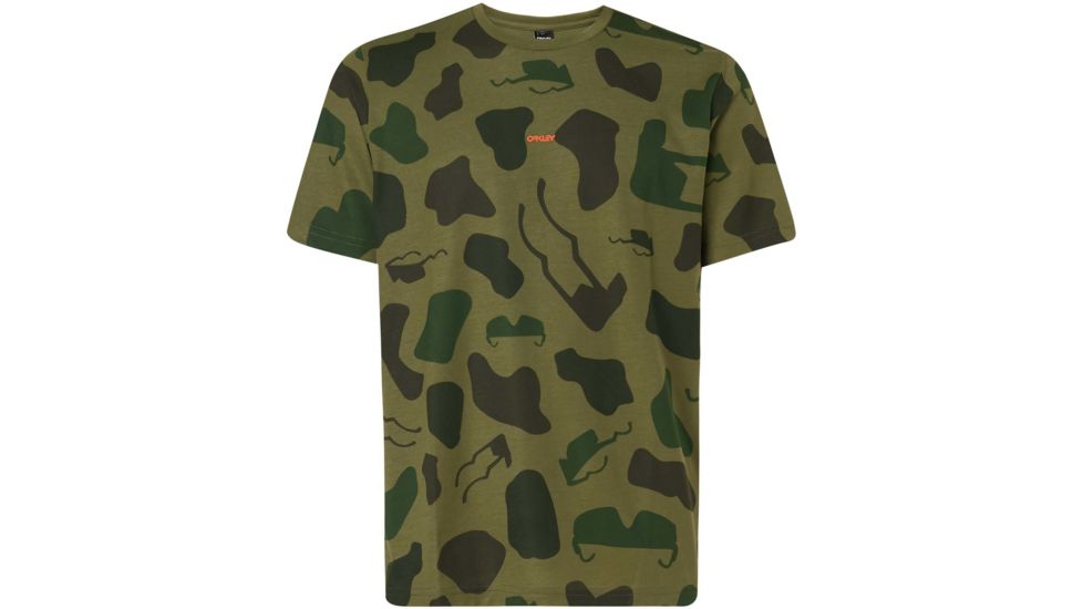 Oakley Allover Sunglass Tee - Mens, Camou Green, Medium, 457900-97G-M