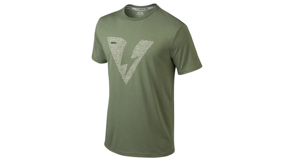 Oakley Alpha SI Tee, Worn Olive, Medium 455390-79B-MD