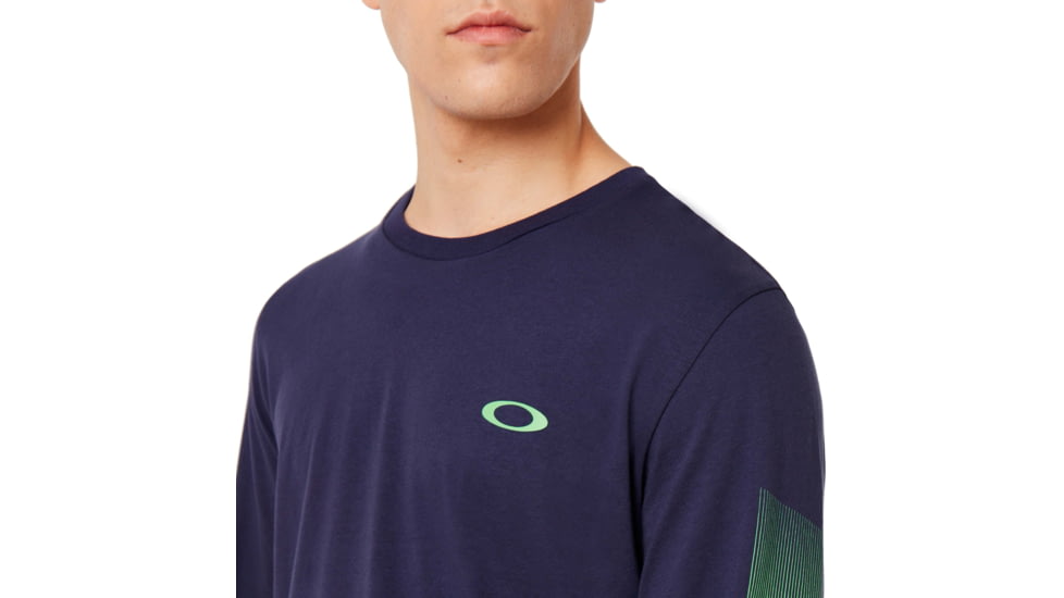 Oakley Always First Long Sleeve Tee - Mens, Strong Violet, Large, 457904-86D-L