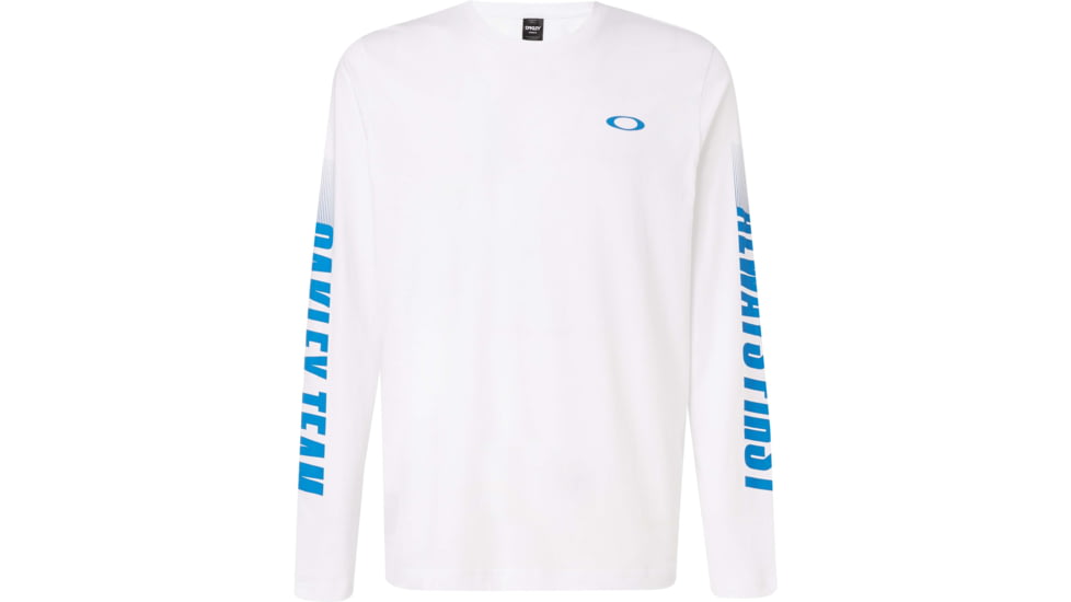 Oakley Always First Long Sleeve Tee - Mens, White, Large, 457904-100-L