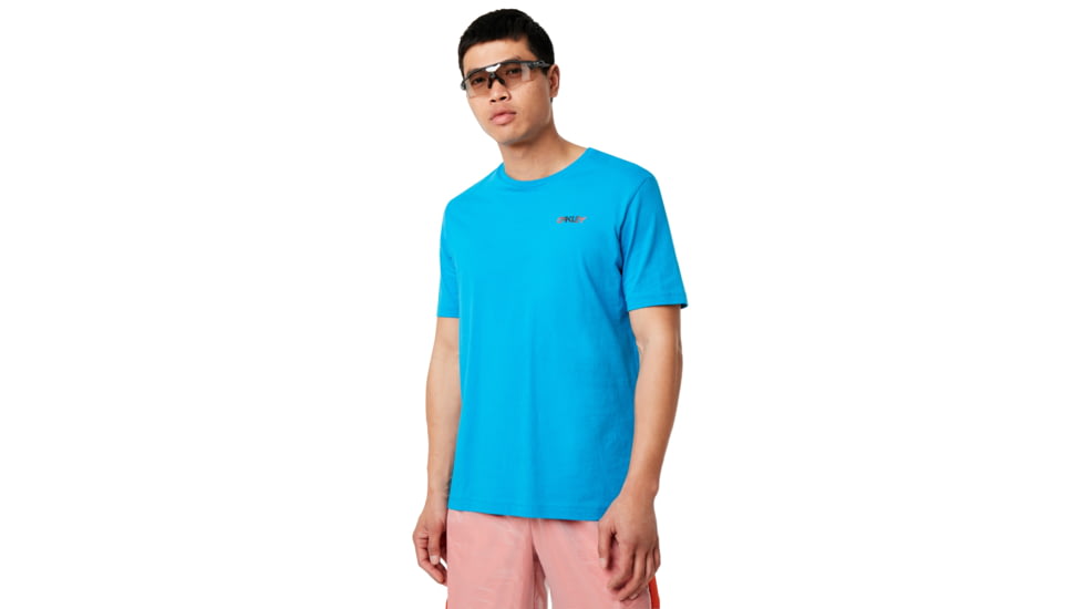 Oakley Authorized Tee - Mens, Hawaiian Blue, 2XL, 457582-6HB-XXL