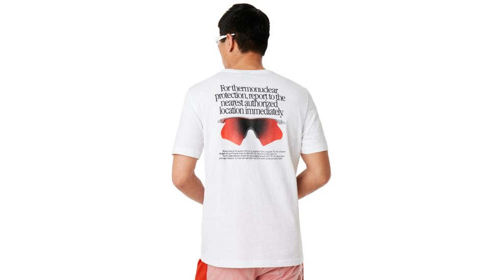 Oakley Authorized Tee - Mens, White, Extra Large, 457582-100-XL