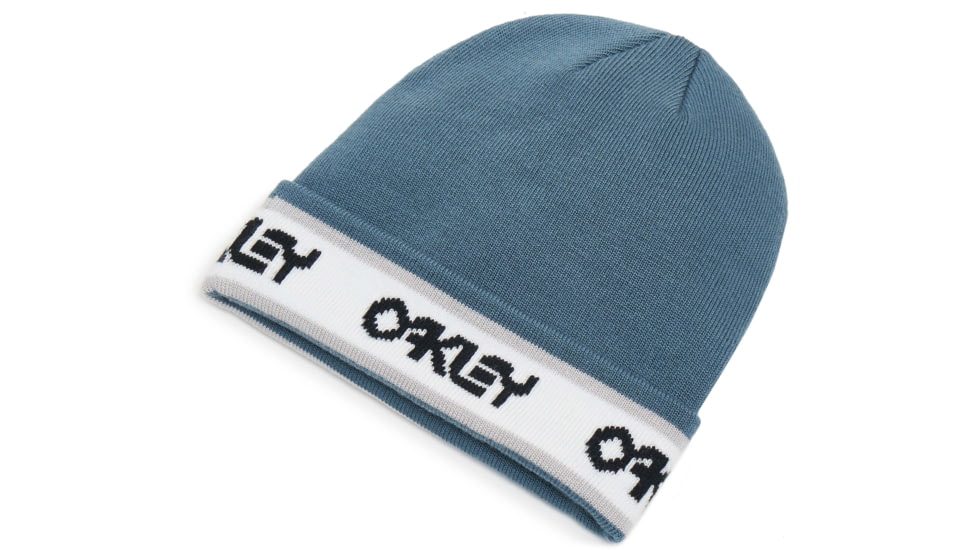Oakley B1B Logo Beanie - Mens, Alien Blue, One Size, 912191-68L-U