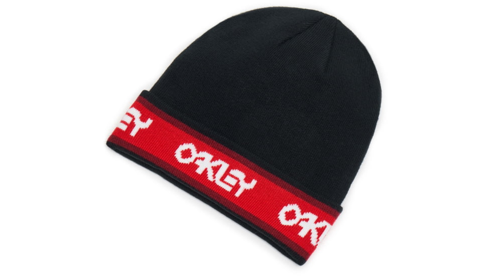 Oakley B1B Logo Beanie - Mens, Blackout, One Size, 912191-02E-U