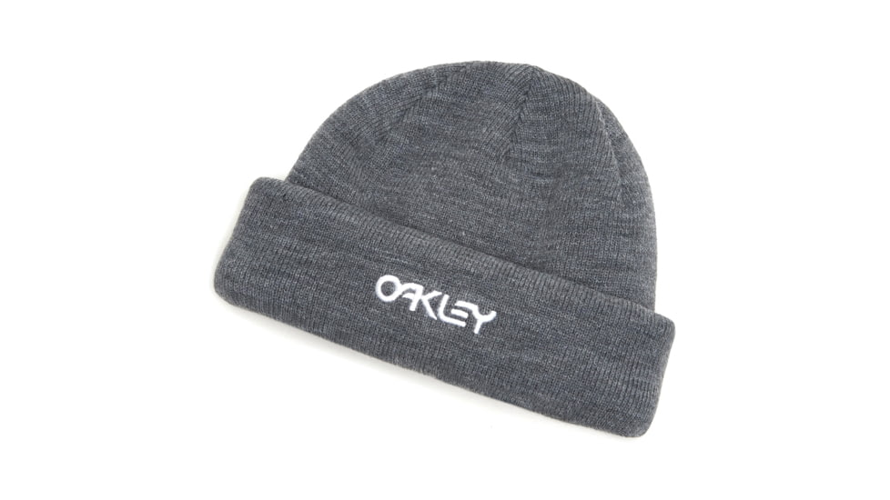 Oakley B1B Logo Beanie - Mens, New Athletic Grey, One Size, FOS900256-27B