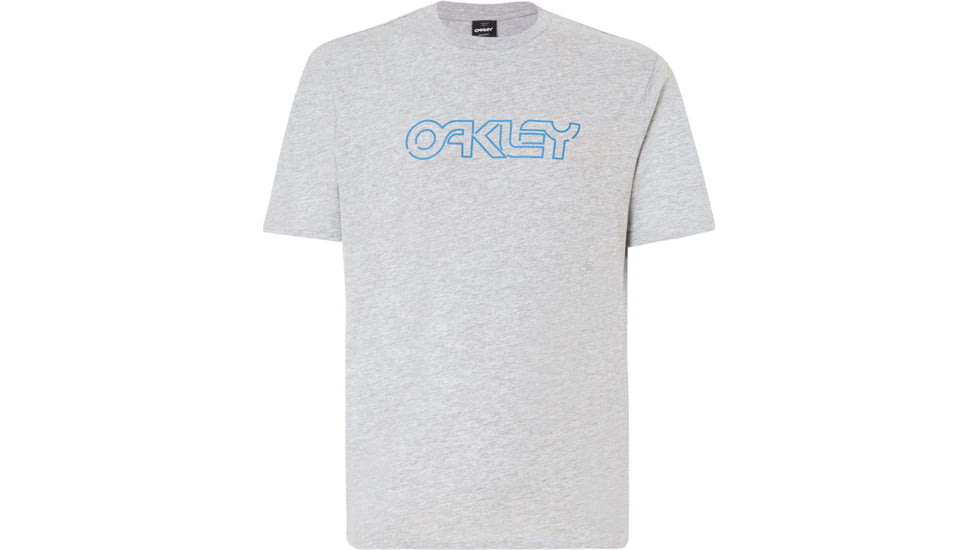 Oakley B1B Neon Short Sleeve Shirt - Mens, Granite Heather, Small, 457340-24L-S