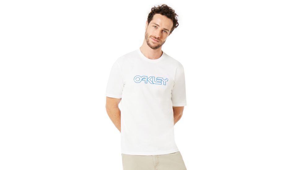 Oakley B1B Neon Short Sleeve Tee - Men's, White, Small, 457340-100-S