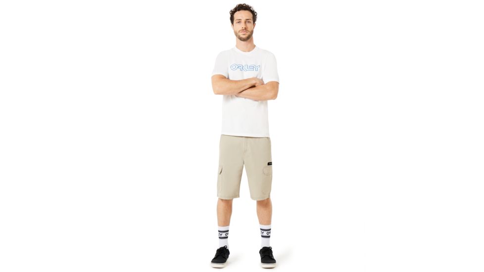 Oakley B1B Neon Short Sleeve Tee - Men's, White, Small, 457340-100-S
