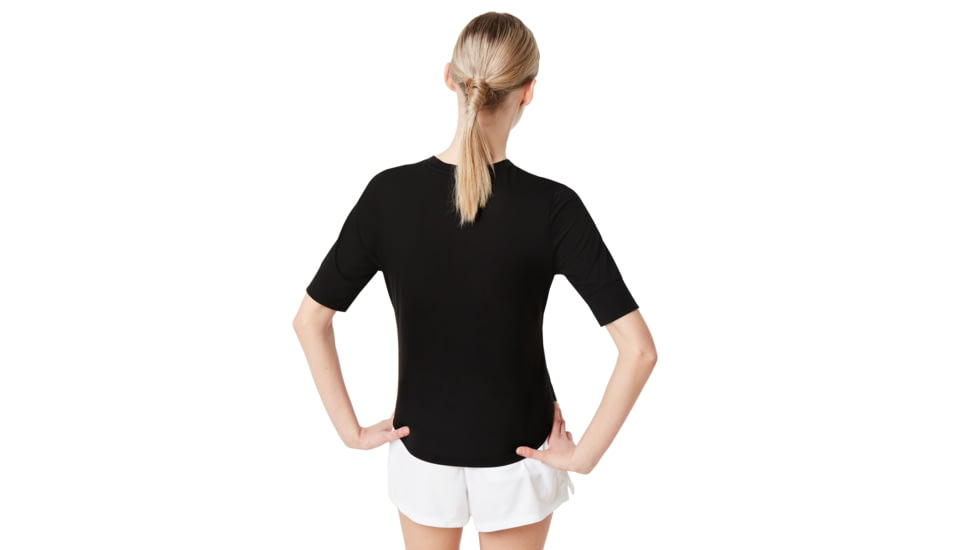 Oakley B1B Short Sleeve Tee - Womens, Blackout, Extra Large, 552435-02E-XL